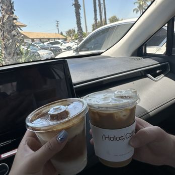 Holos Coffee - short cream latte & holos latte - Coffee & Tea Near Me - Artesia, California Holos Coffee - short cream latte & holos latte - Coffee & Tea Near Me - Artesia, California