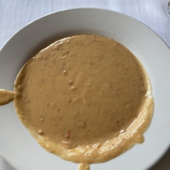 The Marshall Field's Walnut Room - Messy lobster bisque - American Near Me - Chicago, Illinois