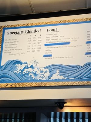 Menu photo 6 Big Wave Coffeehouse Folsom, CA Menu photo 6 Big Wave Coffeehouse Folsom, CA
