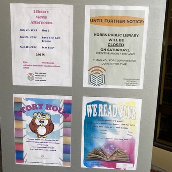 Hobbs Public Library - Hobbs Public Library (8/24/22) - Libraries Near Me - Hobbs, New Mexico