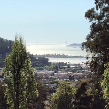 Sunset View Cemetery and Mortuary - View of the Golden Gate Bridge from the hilltop where the mausoleum and columbarium are located. - Funeral Services & Cemeteries Near Me - El Cerrito, California Sunset View Cemetery and Mortuary - View of the Golden Gate Bridge from the hilltop where the mausoleum and columbarium are located. - Funeral Services & Cemeteries Near Me - El Cerrito, California
