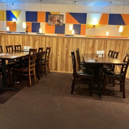 This is the back of the restaurant