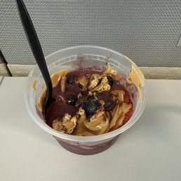 Acai bowl. Acai bowl.