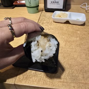 Karai Hand Roll Bar & Ramen - Scallop - Ramen Near Me - Stanton, California Karai Hand Roll Bar & Ramen - Scallop - Ramen Near Me - Stanton, California