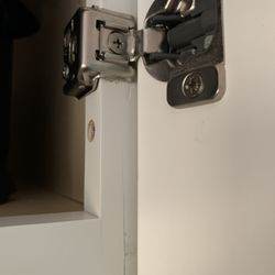 Cracked cabinet (it's just cosmetic we won't fix!)