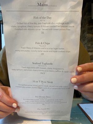 Menu photo 4 The Ivy Cottage Doolin, CE