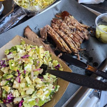 Copper Hill BBQ - Brisket plate with spicy slaw - Barbeque Near Me - Valencia, California