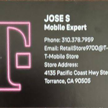 T-Mobile - Ask for him. You will be well taken care of. - Mobile Phones Near Me - Torrance, California T-Mobile - Ask for him. You will be well taken care of. - Mobile Phones Near Me - Torrance, California