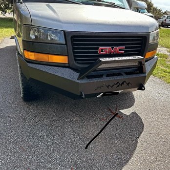 K Metal Work & Design - Van bumper - Metal Fabricators Near Me - Downey, California K Metal Work & Design - Van bumper - Metal Fabricators Near Me - Downey, California