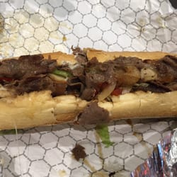 South Philly Steak & Fries - Philly cheesesteak, not bad a bit too much bread
