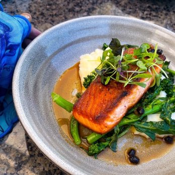The Rooftop - Salmon - Asian Fusion Near Me - Beverly Hills, California