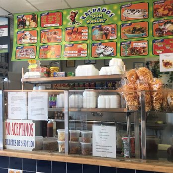 Raspados Don Manuel - No Grants or Franklins. Sorry. - Ice Cream & Frozen Yogurt Near Me - Lynwood, California