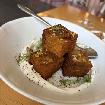 Mayfield - Batata Harra Thousand Layered Potatoes - New American Near Me - San Juan Capistrano, California