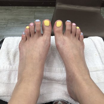 Nails A1 - Express pedi with polish - Nail Salons Near Me - San Jose, California