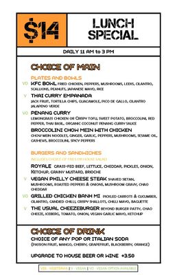 Menu photo 3 The Street Eatery Calgary, AB