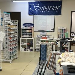 Andi’s Quilt - The thread area.