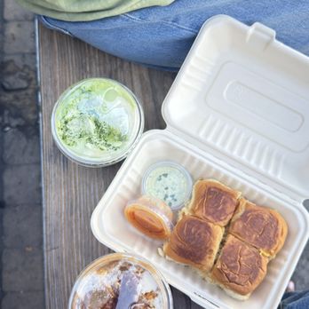 Community Goods - einspanner latte and matcha, breakfast sliders - Coffee & Tea Near Me - Los Angeles, California Community Goods - einspanner latte and matcha, breakfast sliders - Coffee & Tea Near Me - Los Angeles, California