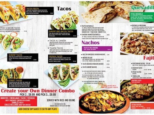 Menu photo 5 Tekila Mexican Bar & Grill Jackson, TN Menu photo 5 Tekila Mexican Bar & Grill Jackson, TN