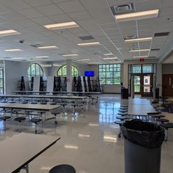 High Point Central High School - Inside the new cafeteria. HPC Class of 2000 Reunion School Tour on July 19, 2025.
