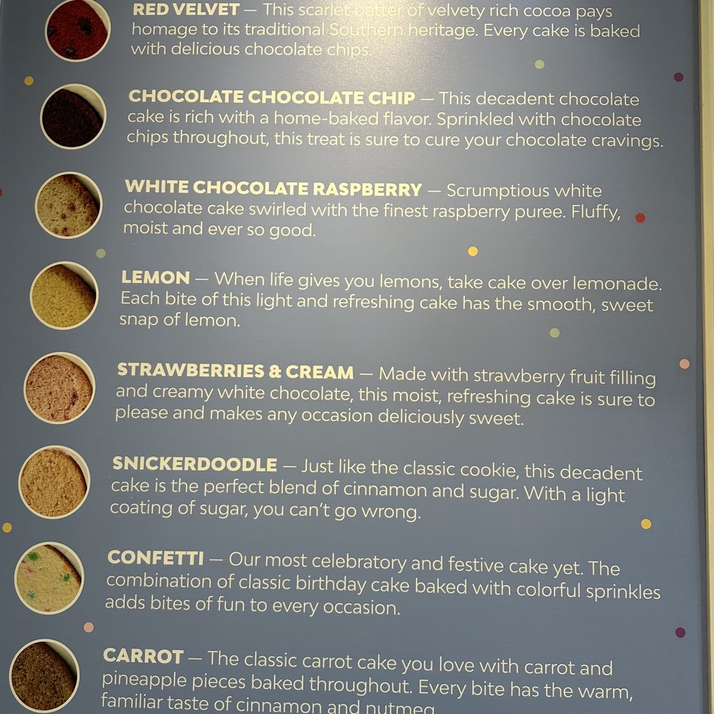 Nothing Bundt Cakes - a menu for desserts - Bakeries Near Me - Thousand Oaks, California Nothing Bundt Cakes - a menu for desserts - Bakeries Near Me - Thousand Oaks, California