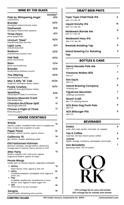 Menu photo 4 Corktree Cellars Carpinteria, CA Menu photo 4 Corktree Cellars Carpinteria, CA