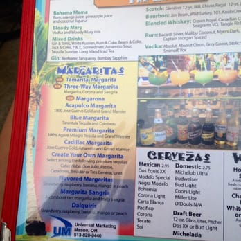 Acapulco - Nice selection of drinks - Mexican Near Me - Lebanon, Ohio