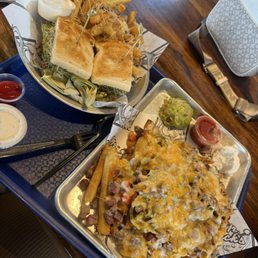 Veggie Sando and Carne Asada Fries Veggie Sando and Carne Asada Fries