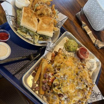 The New Custom House - Veggie Sando and Carne Asada Fries - New American Near Me - Avila Beach, California The New Custom House - Veggie Sando and Carne Asada Fries - New American Near Me - Avila Beach, California