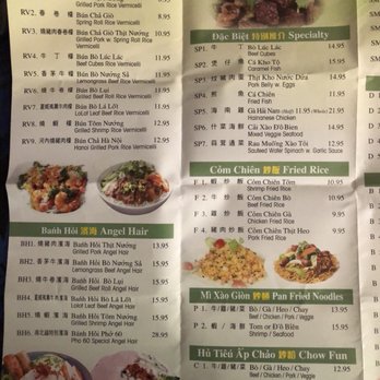 Pho 60 - Menu as of March 2018. - Vietnamese Near Me - Brooklyn, New York Pho 60 - Menu as of March 2018. - Vietnamese Near Me - Brooklyn, New York