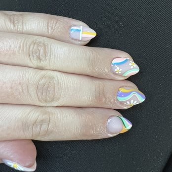 California Nails - Dip with gel design - Nail Salons Near Me - Olympia, Washington