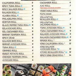 Honoo Ramen Bar - Classic Rolls