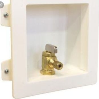 Tradition Plumbing - Recessed ice maker box - Plumbing Near Me - Bakersfield, California