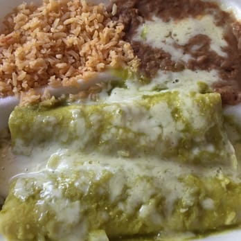 Lety's - Carnitas enchiladas w spicy verde sauce.. - American Near Me - Fresno, California