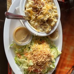 State Line Bar & Grille - Loaded potato Soup and salad