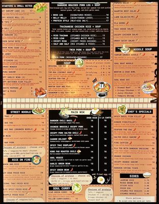 Menu photo 8 Bangkok Soul Alhambra, CA