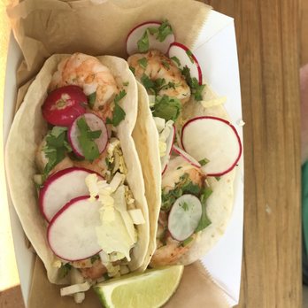 Osprey Tacos - Shrimp Tacos in Flour Tortilla - Tex-Mex Near Me - Saint Augustine, Florida