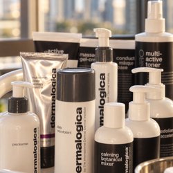 Hawaii Cosmetology Academy - Dermalogica skincare at HICA, connecting classroom product knowledge with hands-on facial treatments.