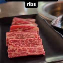 Ohgane KBBQ x Vons Chicken - That marbling tho... top grade Supreme short ribs