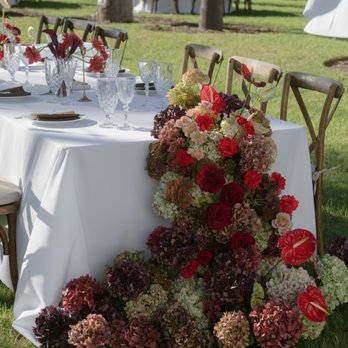 Dolphin Event Services - Chairs, glassware, table, napkins, utensils - Party Equipment Rentals Near Me - Azusa, California