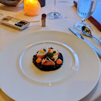 Salt - Lobster and squid ink pasta - New American Near Me - Amelia Island, Florida