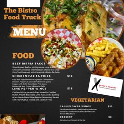 The Bistro - Menu