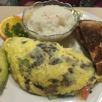 Peg's Glorified Ham N Eggs - Veggie omelette with grits - Breakfast & Brunch Near Me - Carson City, Nevada Peg's Glorified Ham N Eggs - Veggie omelette with grits - Breakfast & Brunch Near Me - Carson City, Nevada