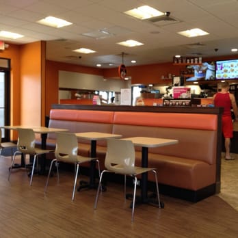 Dunkin' -  the inside of a dunkin donuts restaurant - Coffee & Tea Near Me - Lantana, Florida
