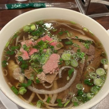 Pho 90 - Pho with rare steak, flank, and brisket - Vietnamese Near Me - Las Vegas, Nevada