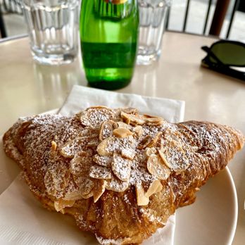 Moulin - Almond croissant - Cafes Near Me - Laguna Beach, California