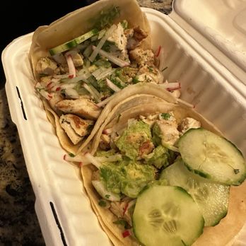 Ay Güey Comida Mexicana - Chicken tacos. - Mexican Near Me - Stratford, Connecticut