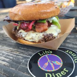 Lib’s Diner - Bacon Blue Burger