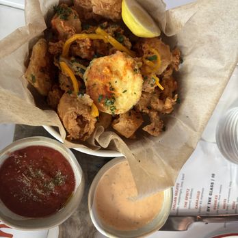 The Alley - calamari frito - Italian Near Me - Miami Beach, Florida The Alley - calamari frito - Italian Near Me - Miami Beach, Florida