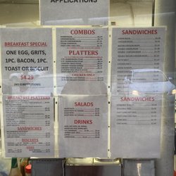 Sarajay's - Menu Sarajay's