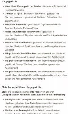 Menu photo 1 Brathähnchenfarm Steinau, HE